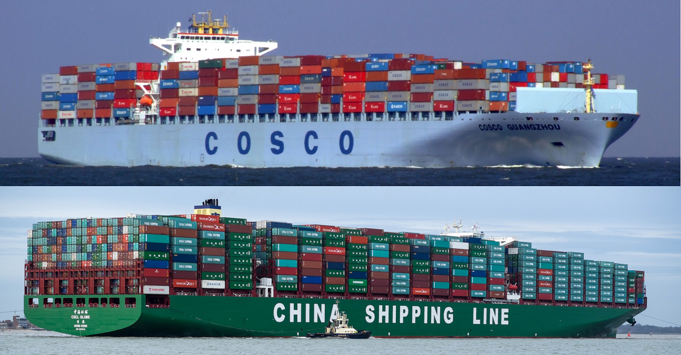China Shipping and Cosco merger